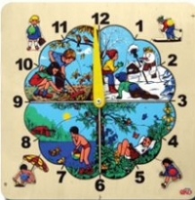 Saat 4 Mevsim Puzzle Modelleri