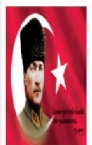 Atatrk 3 Boyutlu Poster 17x24cm eitleri