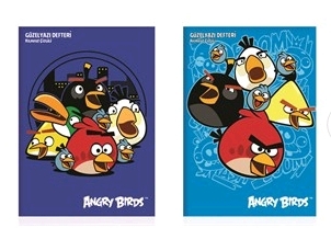Kaliteli Angry Birds Gzelyaz Defteri 40Yaprak