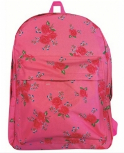 Krmz gl baskl pembe okul antas
